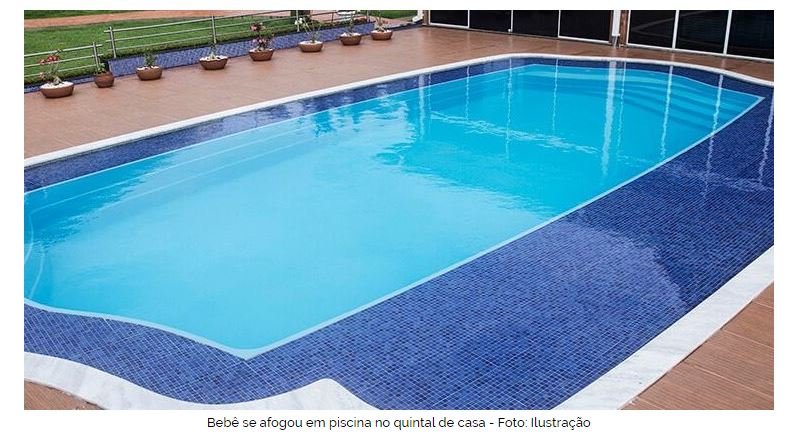 Bebê morre após se afogar ao cair dentro de piscina em Sinop