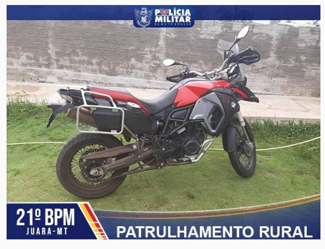 Polícia Militar de Juara recupera moto furtada e prende elemento por furto e porte de arma de fogo