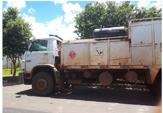 Polícia apreende caminhão que era usado para furtar combustível em cidade de MT