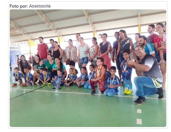 Aproximadamente 430 atletas mirins participam da 1ª Colíder Cup de Futsal para categorias de base