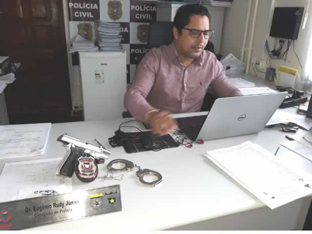 Homem e preso em Colíder com pistola de numeração raspada durante operação RISP. (Vídeo)