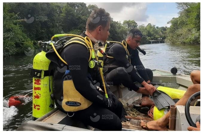 Bombeiros de Nova Mutum localizam corpo de adolescente que estava desaparecido em rio de Nova Maringá-MT