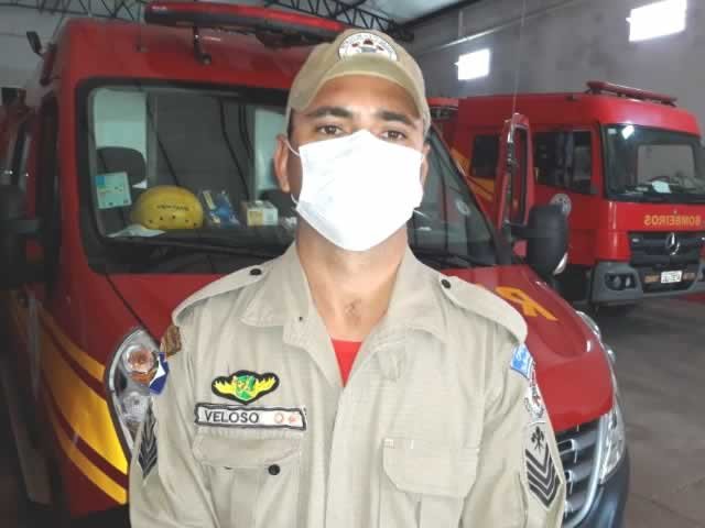 Bombeiros em Colíder fazem alerta à população do Coronavirus. (Vídeo)