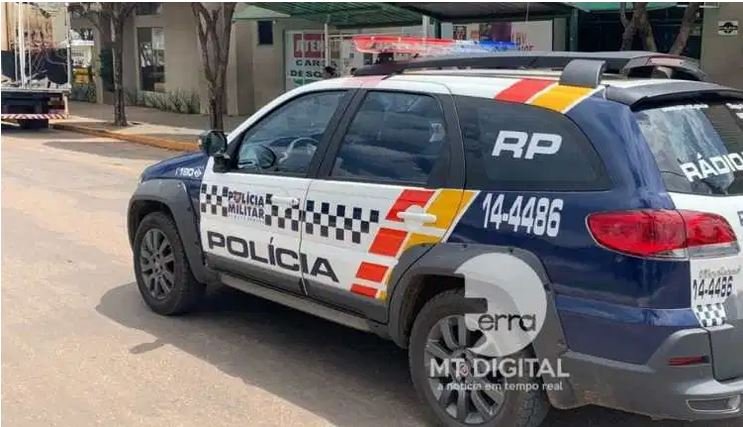 Jovem é preso após ameaçar sua própria irmã de morte com faca em Lucas do Rio Verde.
