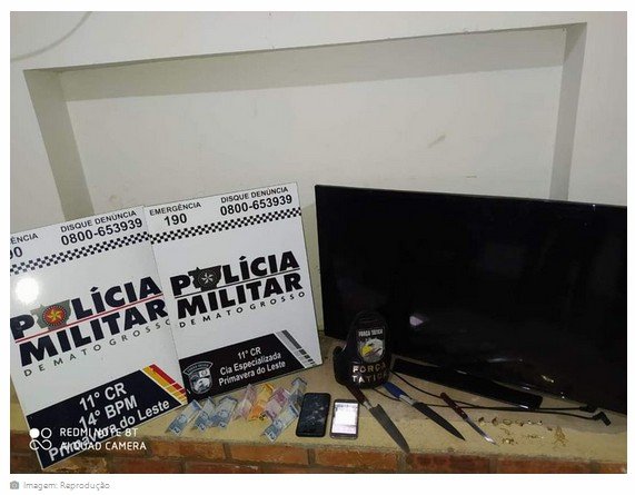 Força Tática intercepta quadrilha envolvida no roubo de duas residência em MT
