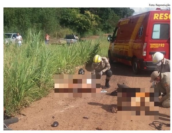 Mulheres morrem em colisão entre motocicleta e caminhão
