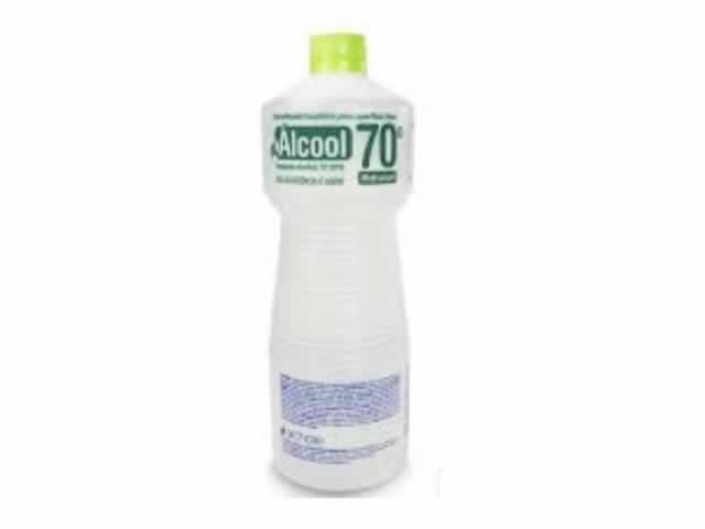 Bombeiros alertam para riscos de acidente com álcool líquido 70%