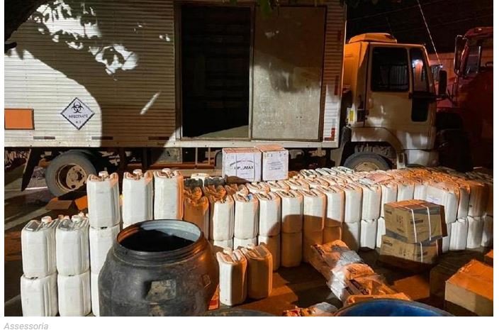 2ª fase de operação prende 9 pessoas, apreende armas e recupera defensivos roubados