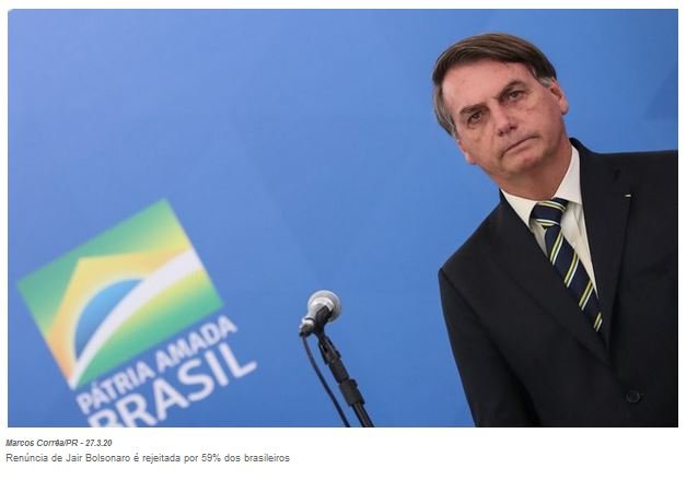 Maioria dos brasileiros é contra renúncia do presidente, aponta pesquisa