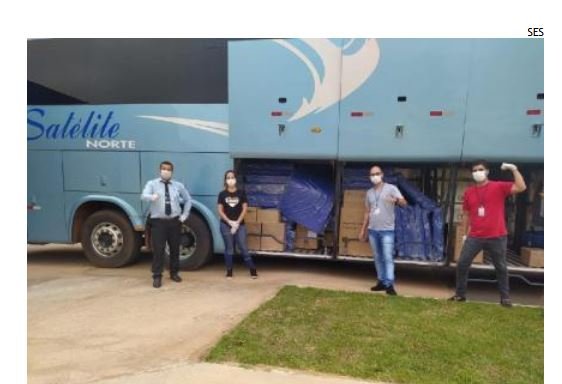 Transportadora leva EPIs aos hospitais regionais de MT
