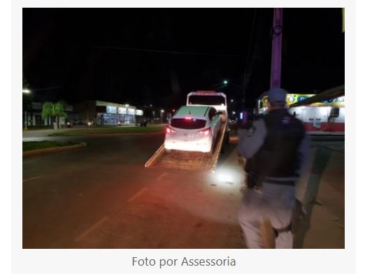 Polícia Militar prende casal com carro clonado em Sinop