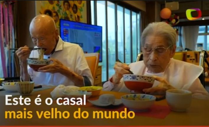 Paciência é a chave do sucesso do casal mais velho do mundo
