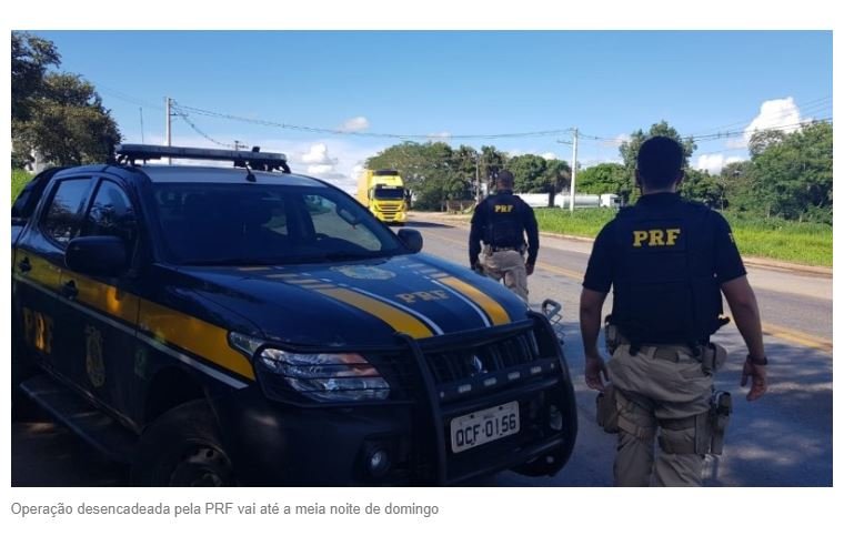 PRF inicia operação Semana Santa nas rodovias federais e suspende restrição de tráfego por causa do coronavírus