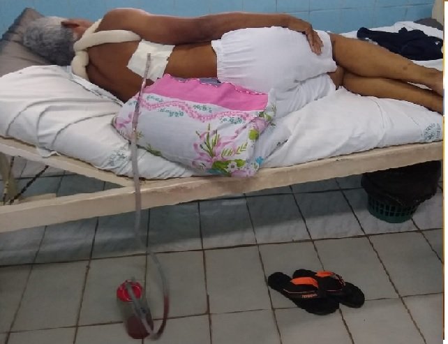 Ex-morador de Colíder precisa de ajuda para cirurgia após sofrer grave acidente. (Fotos)
