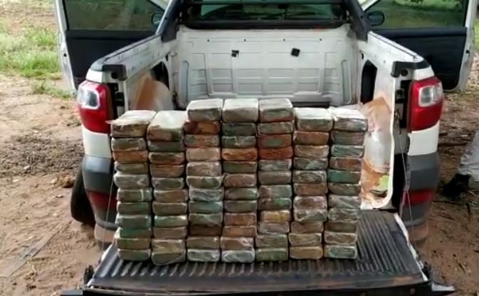 Homem é preso com 80 quilos de pasta base de cocaína em Mato Grosso