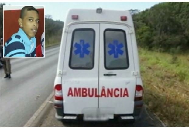 Criminosos interceptam ambulância com paciente baleado e matam jovem