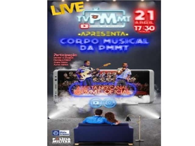 PM celebra o Dia de Tiradentes com live nas redes sociais