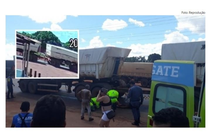Adolescente atropelado ao tentar subir em carreta tem perna amputada; vídeo