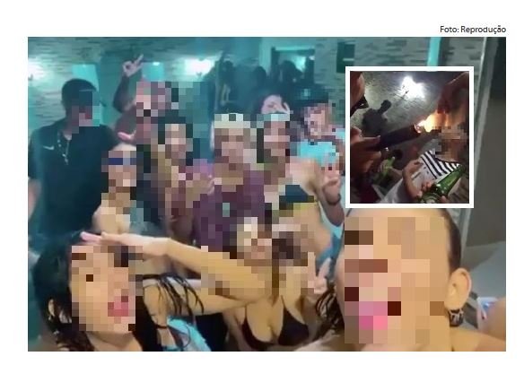 Festa atribuída a miss durante pandemia tem queima de dinheiro e desrespeito a decreto; vídeo