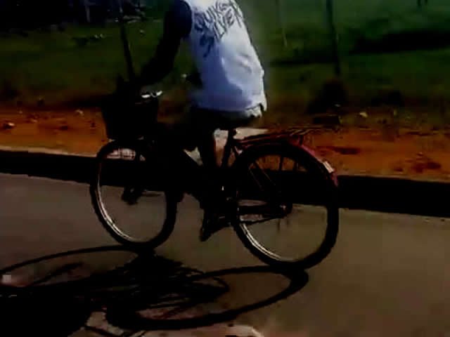 Ladrão da bicicleta em Colíder volta a atacar deixando família em pânico.