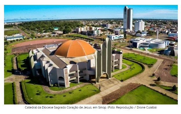 Bispo determina e Igreja Católica pode realizar missas em Sinop e região