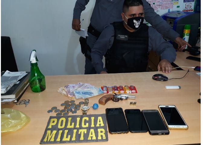 PM de Colíder prende assaltantes de Itauba e de mercado em Colíder. (Vídeo)