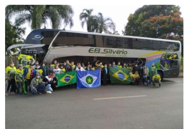 Em meio à pandemia, cuiabanos desembarcam em Brasília para apoiar Bolsonaro