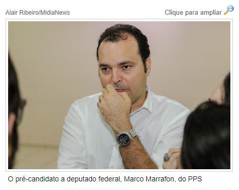 PROPAGANDA EXTEMPORÂNEA Justiça quebra sigilo telefônico de número atribuído a Marrafon