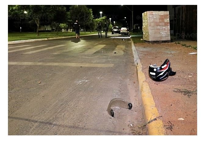 Homem morre após sofrer queda de moto em Nova Mutum