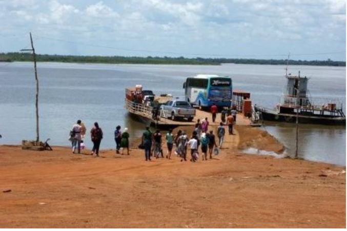 Balsa do Rio Xingu que interliga o Nortão ao Xingu não tem previsão para voltar às atividades