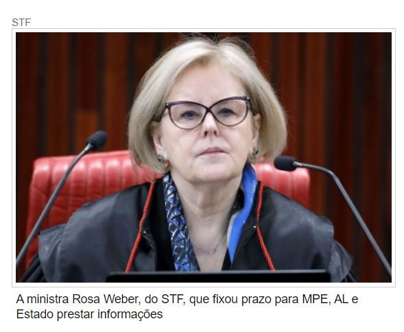 STF dá 5 dias para chefe do MPE explicar criação de auxílio-saúde