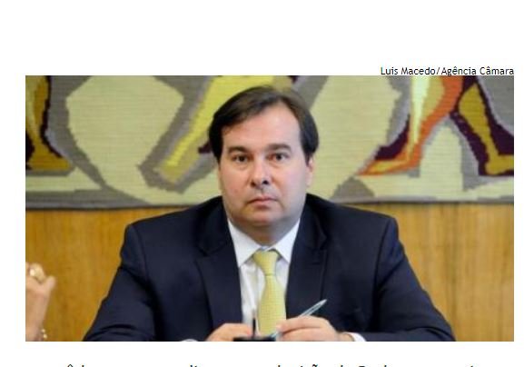 É quase unanimidade, diz Rodrigo Maia sobre decisão de adiar eleições de 2020