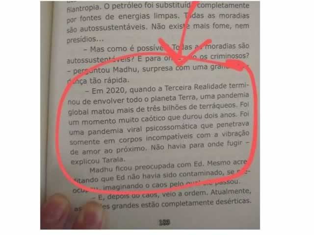 AUTORA DE LIVRO QUE 'PREVIU' PANDEMIA EM 2020 NÃO LEMBRAVA DE TRECHO: ‘LEVEI UM SUSTO’
