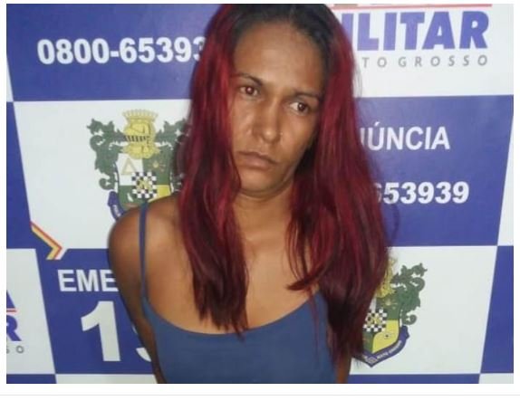 Ex detenta é presa novamente em Peixoto de Azevedo acusada de tráfico de drogas