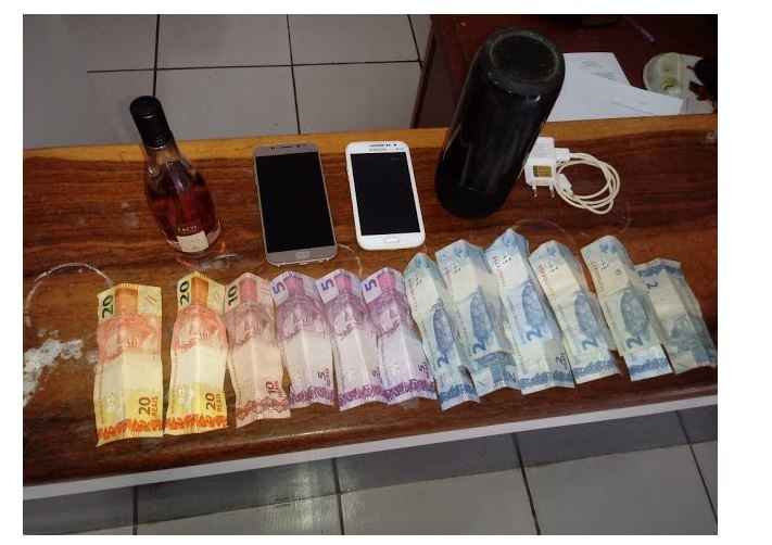 PM prende ladrão que furtou sítio as margens da BR-163, dinheiro e produtos foram recuperados.