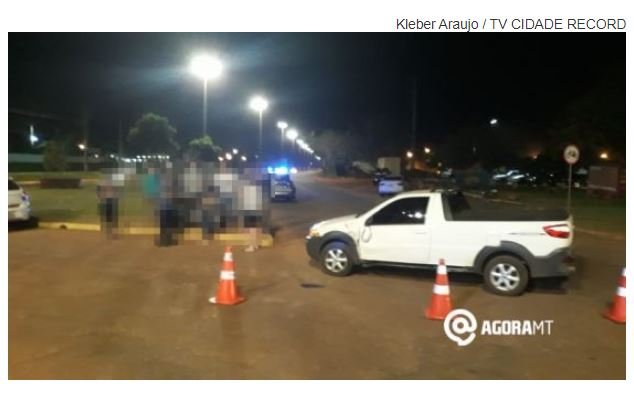 Falta de atenção causa mais um acidente e motoqueiro fica ferido