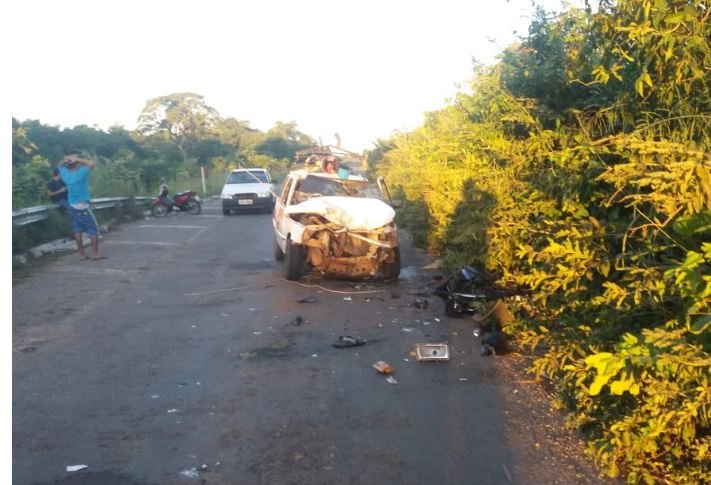 Motociclista morre ao colidir com veículo sobre ponte do rio Bento Gomes em Poconé. (Fotos)