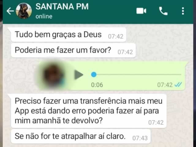 Hackers clonam celular de Sgt da PM de Colíder e pedem transferências. (Fotos)