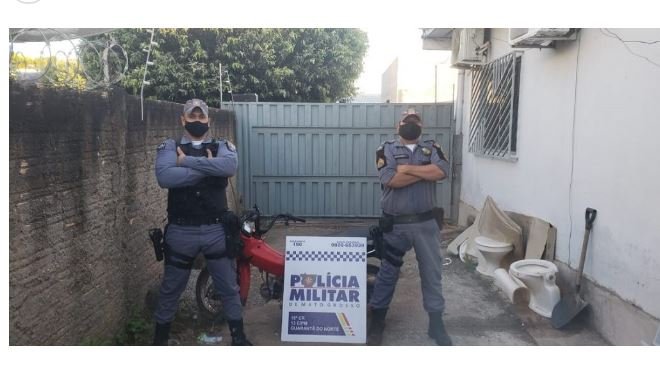 PM de Guarantã do Norte recupera moto furtada no município de Colíder