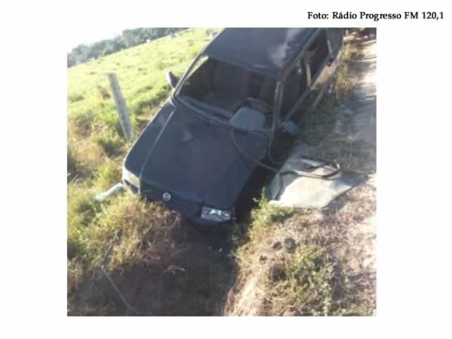 Acidente de carro vitima criança de um ano em zona rural de Alta Floresta