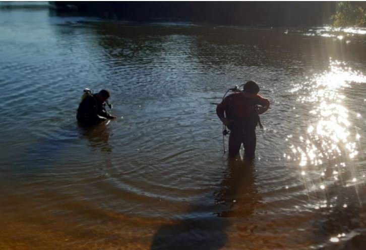 Bombeiros localizam corpo de homem afogado no Porto de Areia do Teles Pires.(Fotos)