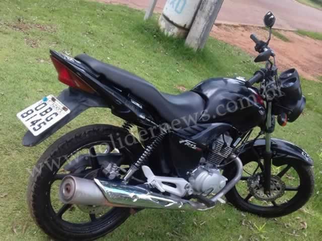 Vítima oferece recompensa na localização de sua moto furtada em Terra Nova.