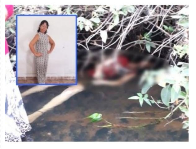Mulher é encontrada morta em rio de MT; padrasto é suspeito