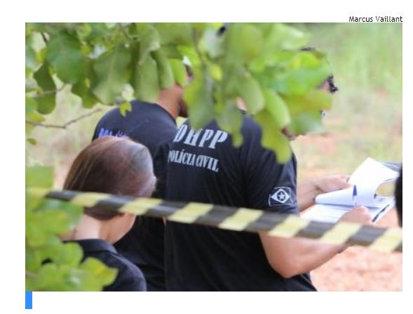 Populares encontram corpo na estrada de garimpo no interior