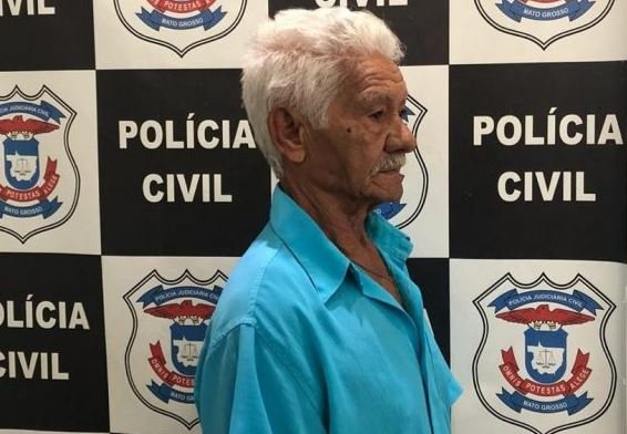 Idoso suspeito de estuprar 5 crianças é preso em MT e na delegacia é reconhecido por assistente social abusada por ele na infância