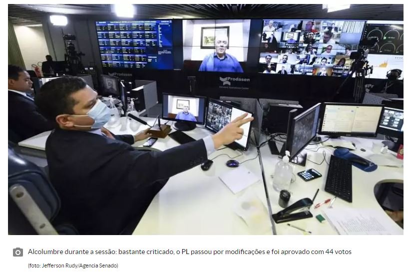 Veja os principais pontos do PL aprovado pelo Senado sobre fake news