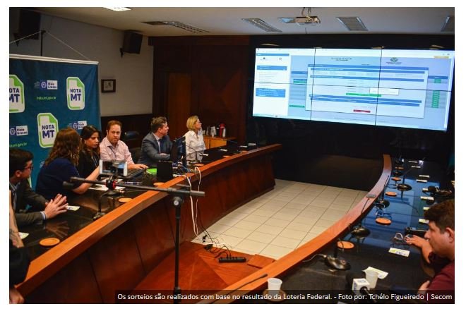 Nota MT fará dois sorteios por mês até o final do ano