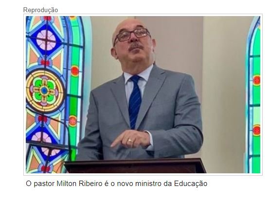 Bolsonaro anuncia pastor como novo ministro da Educação