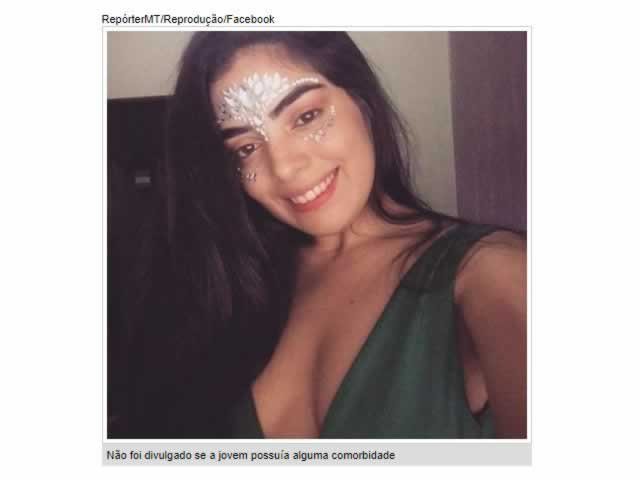 Assistente social de 21 anos morre com covid-19 em Cuiabá