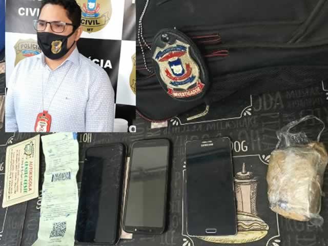 PJC de Colíder apreendeu menor por Trafico de Drogas. (Video)